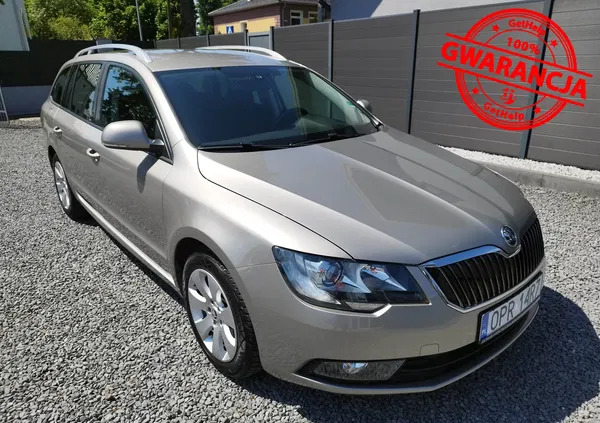 opolskie Skoda Superb cena 45900 przebieg: 207553, rok produkcji 2014 z Czerwieńsk
